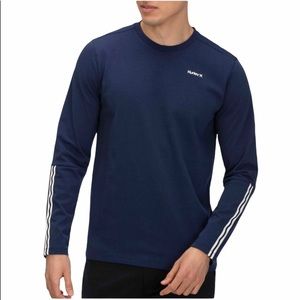 HURLEY Men’s Sz M, 100% Cotton Long Sleeve T-Shirt, NWT